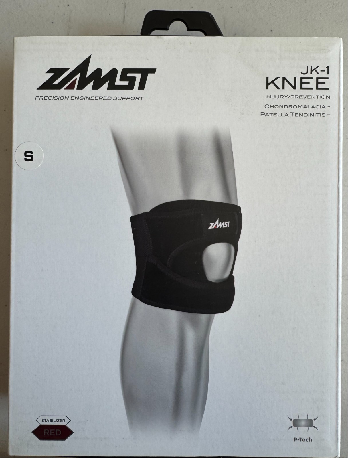 Zamst JK-1 Knee Injury/Prevention Chondromalacia Patella Tendinitis S