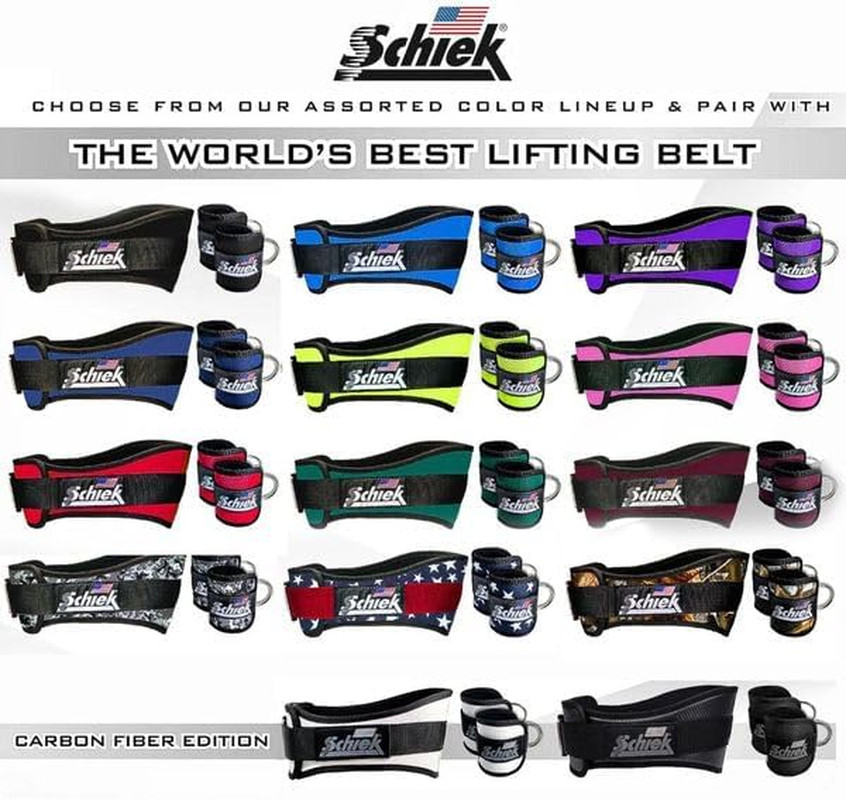 Sports 1707 Ankle Cuffs – Ideal for Glute Kickbacks and Cable Machine Workouts –