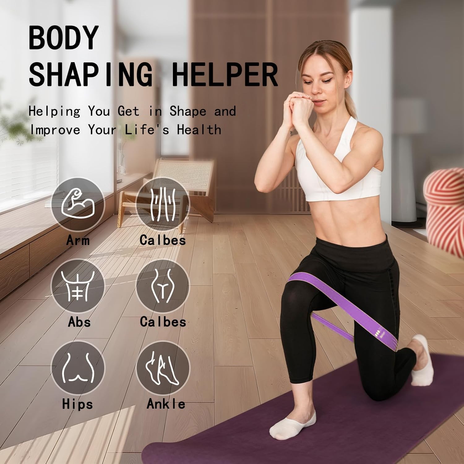 Yoga Knee Support Pad Women Pilates Kneeling Cushion Elbows Wrist Hands Head