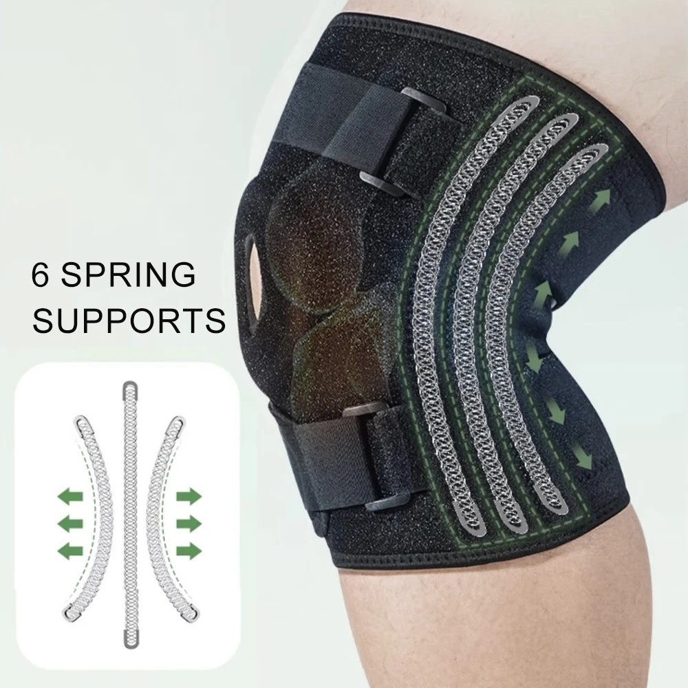 Knee Brace XL-8XL Compression Adjustable Patella Support Running Walking Large