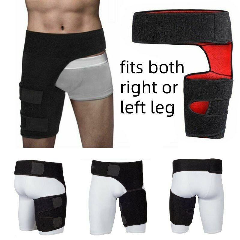 Hip Brace Compression Groin Support Wrap for Sciatica Pain Relief Thigh Recovery