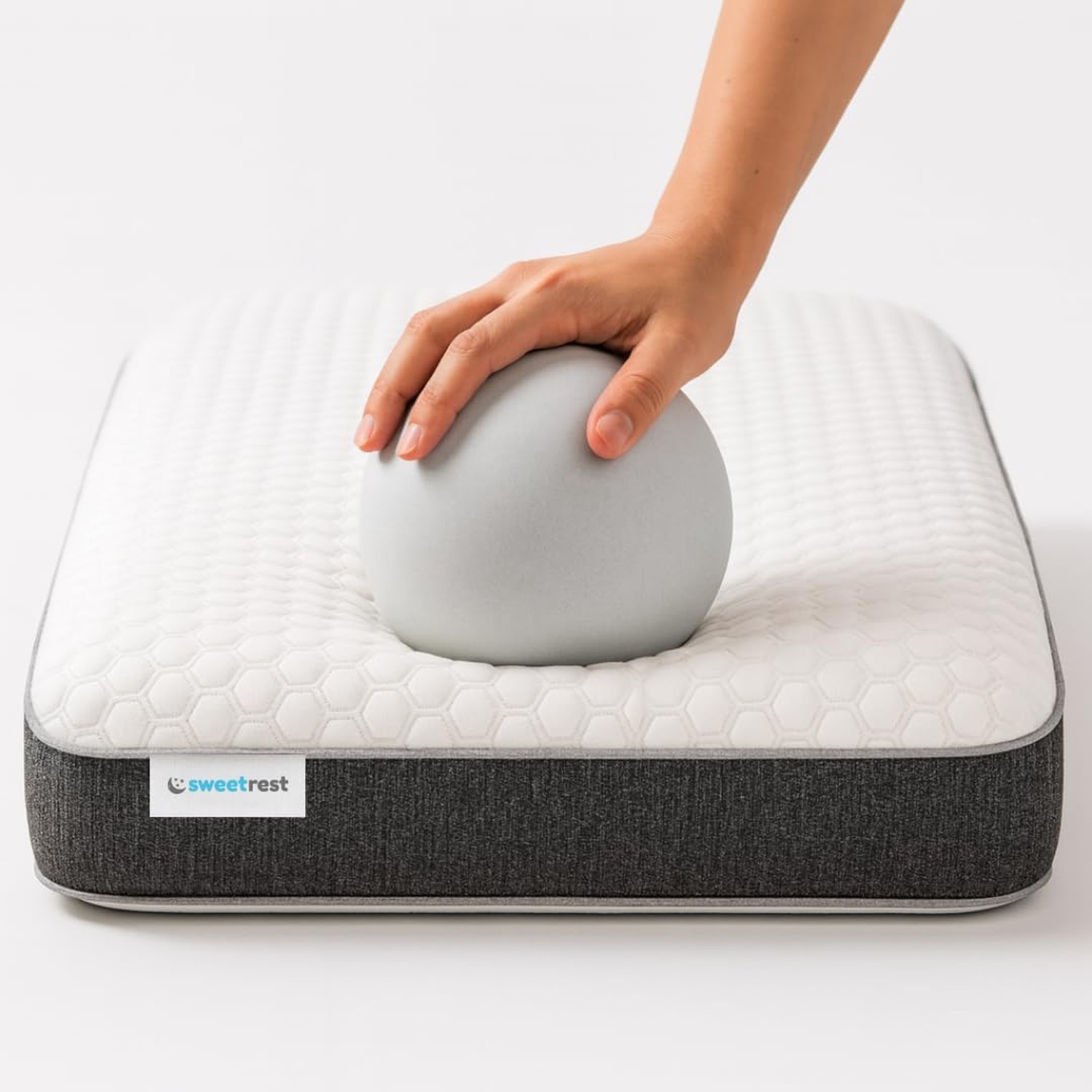 Memory Foam Pillow – Standard 23.6 x 15 x 4.7 in – Ergonomic Neck Su