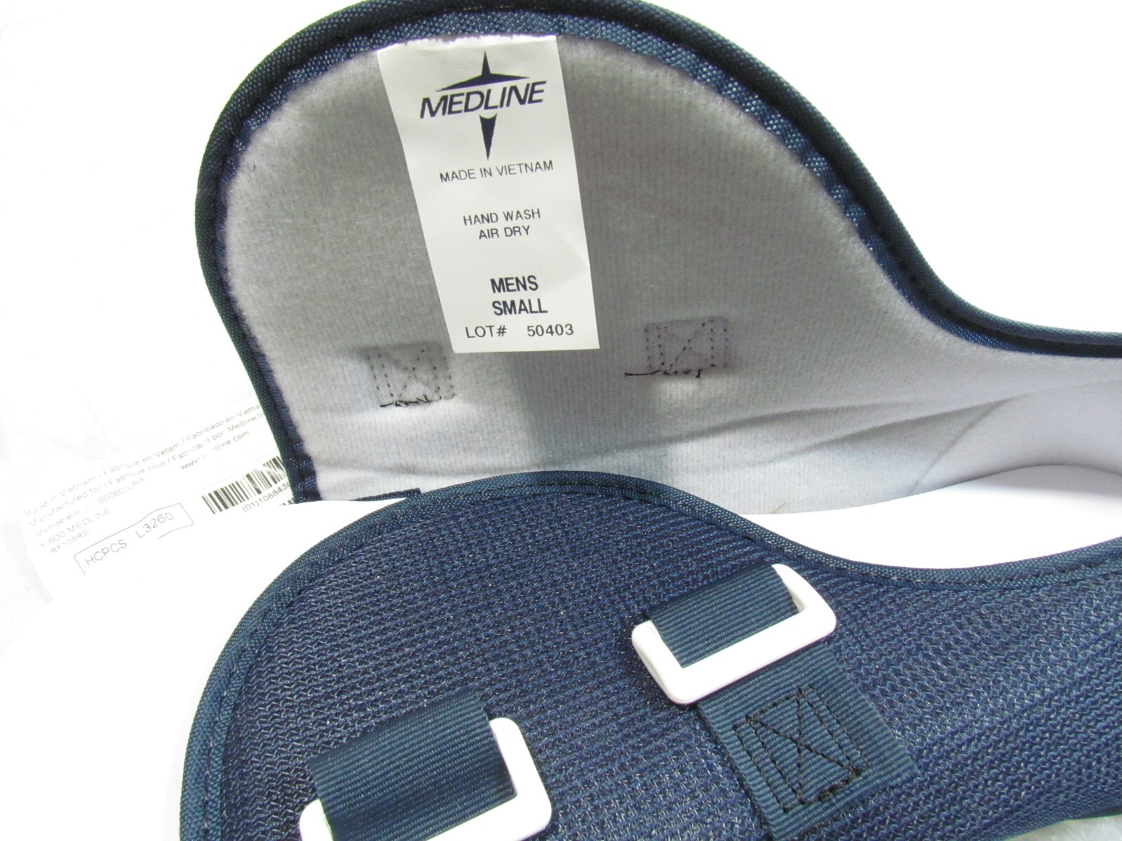 Brand New Medline Men’s Blue Post-Op Shoe Size Small ORT30400MS L6