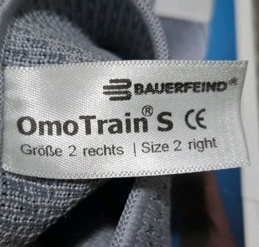 Bauerfeind OmoTrain S – Shoulder Support – Size 2, Right