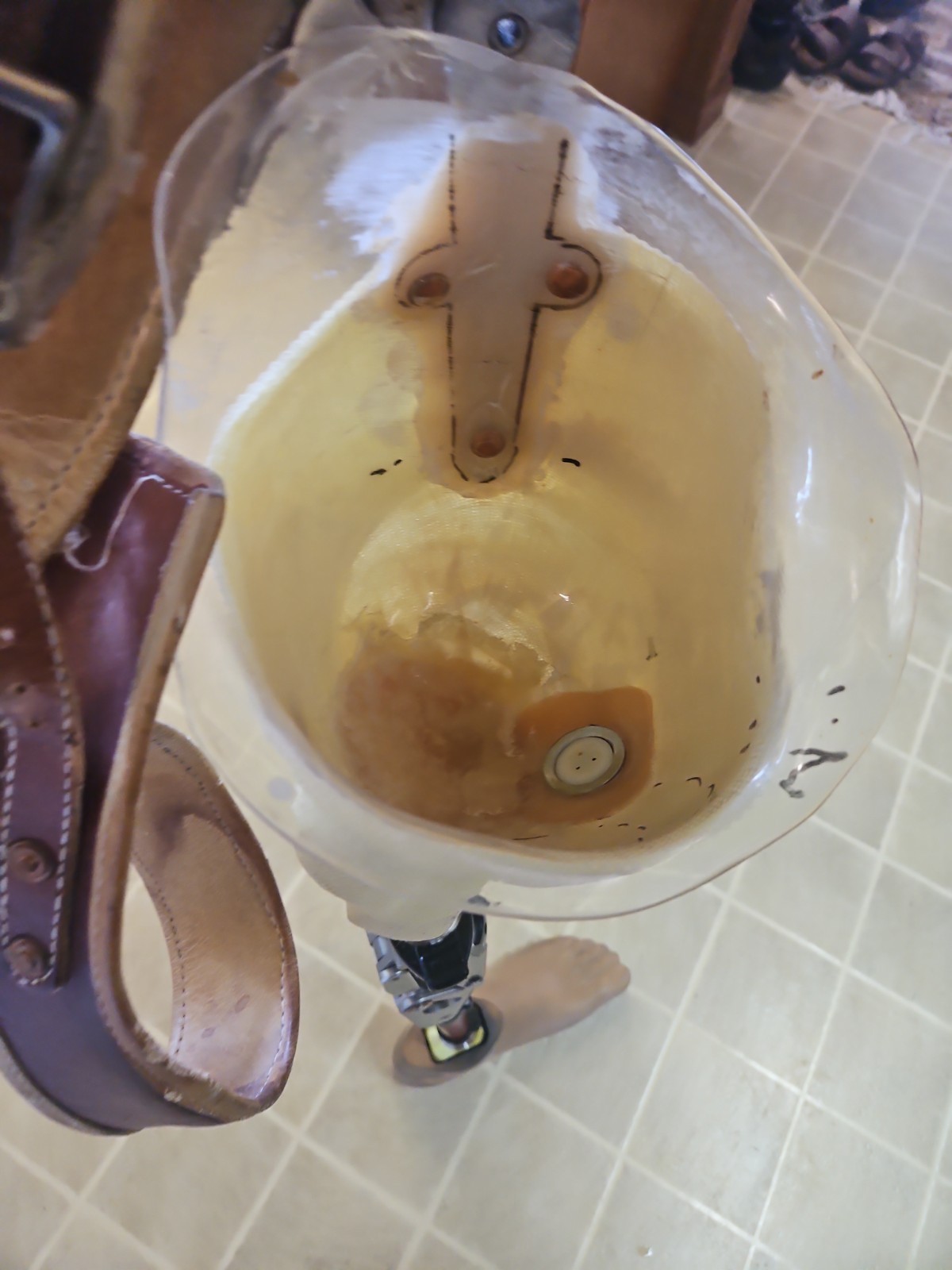 Ottobock Above Knee Prosthetic Leg With 3R60 Knee and Foot.