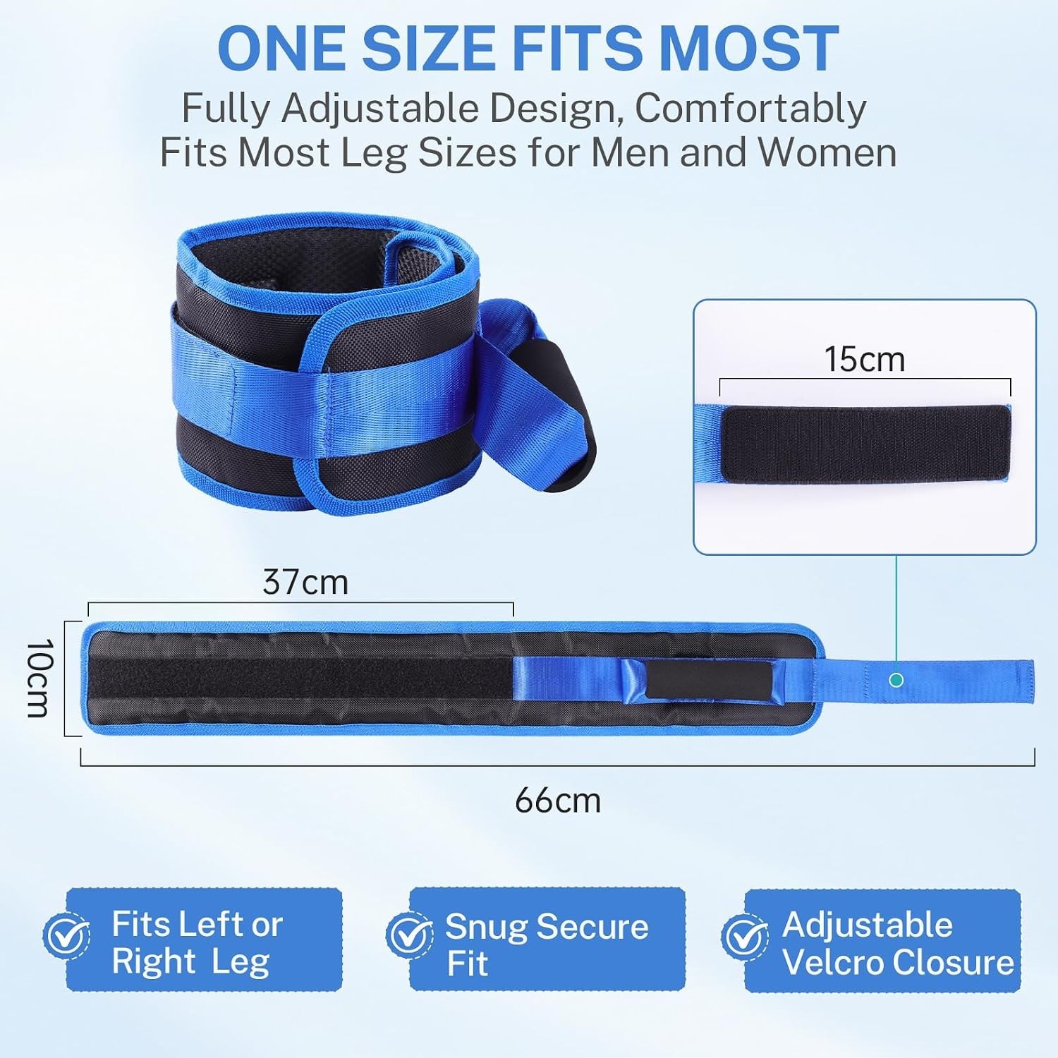 Thigh Lifter Strap (2 Pack)，Leg Lifter Strap for Limited Mobility