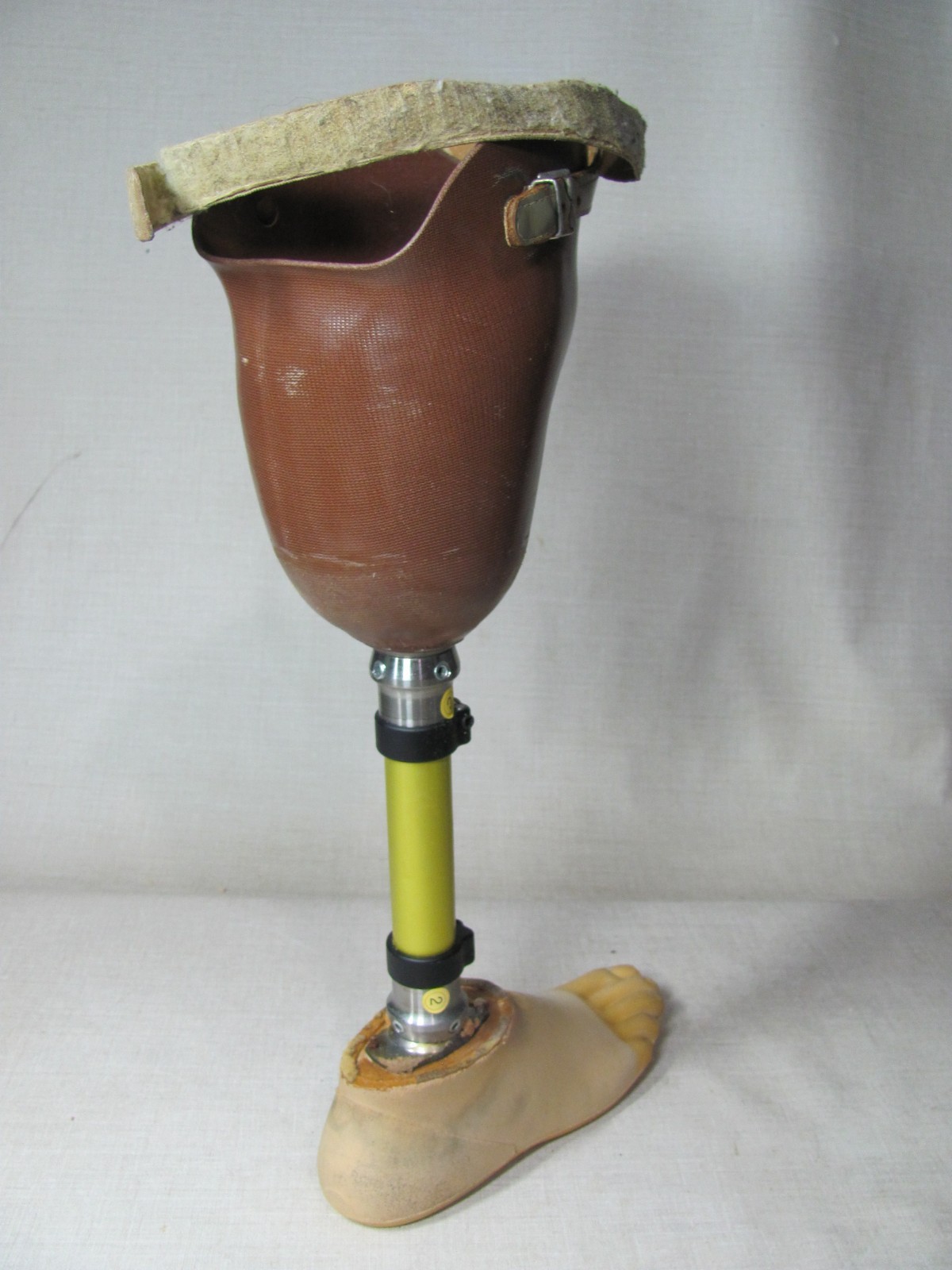 OTTO BOCK TITAN 4R52 HARDWARE PROSTHETIC LEG RIGHT BELOW-KNEE KINGSLEY FLATTIE