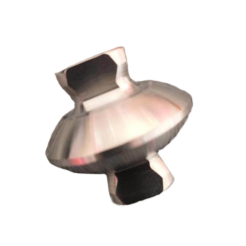 Stainless Steel Double Side Square Pyramid Prosthetic Connector