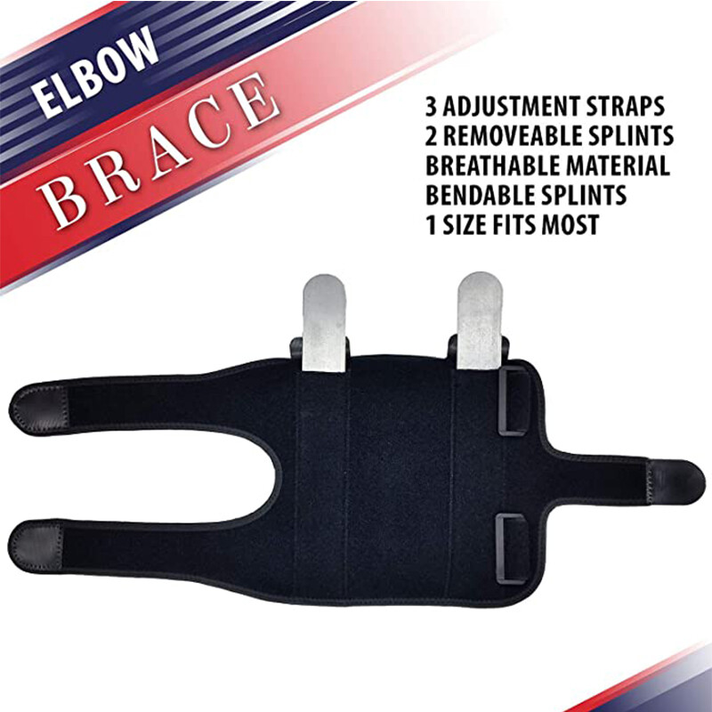 Tennis Elbow Brace Night Sleep Support Splint Cubital Tunnel Syndrome Tendonitis