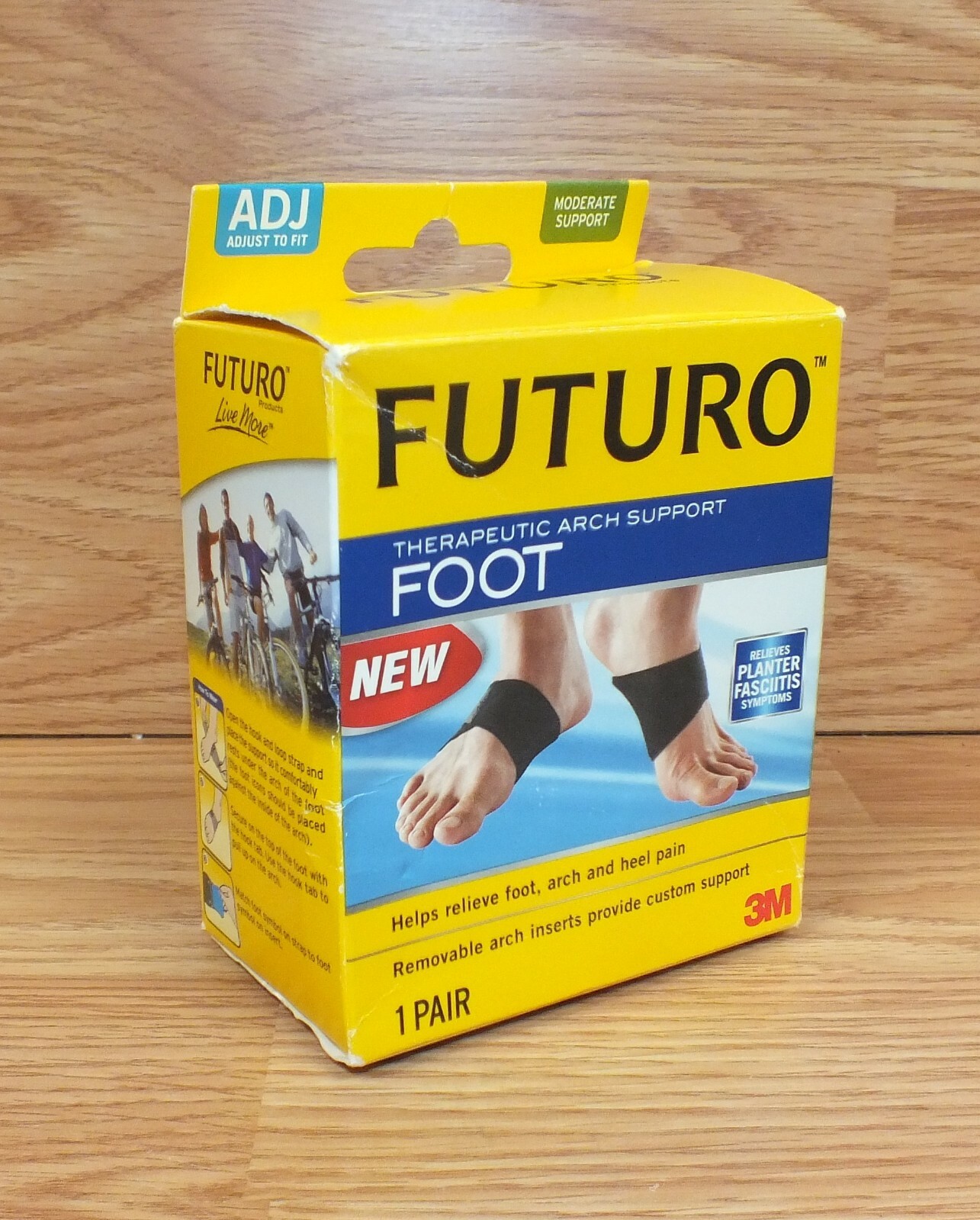 Futuro (48510) Moderate Support Adjust to Fit Foot Therapeutic Arch Support