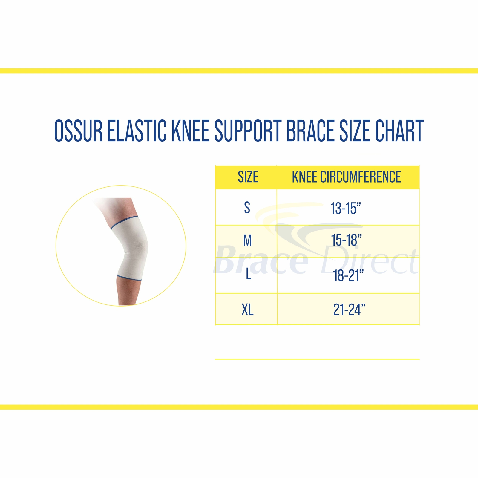 Ossur Elastic Knee Support Brace