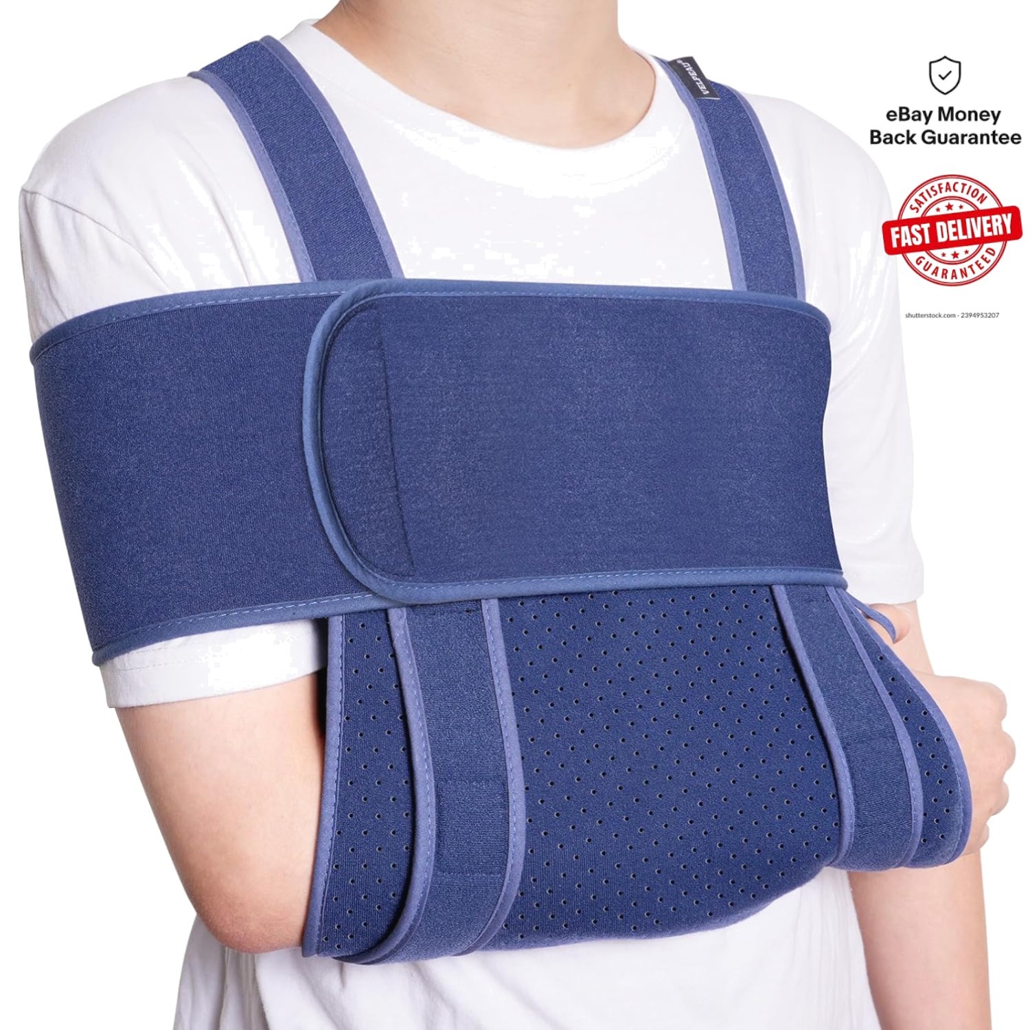 Ultra-Light Arm Sling with Breathable Fabric – Ideal for Rotator Cuff Recovery
