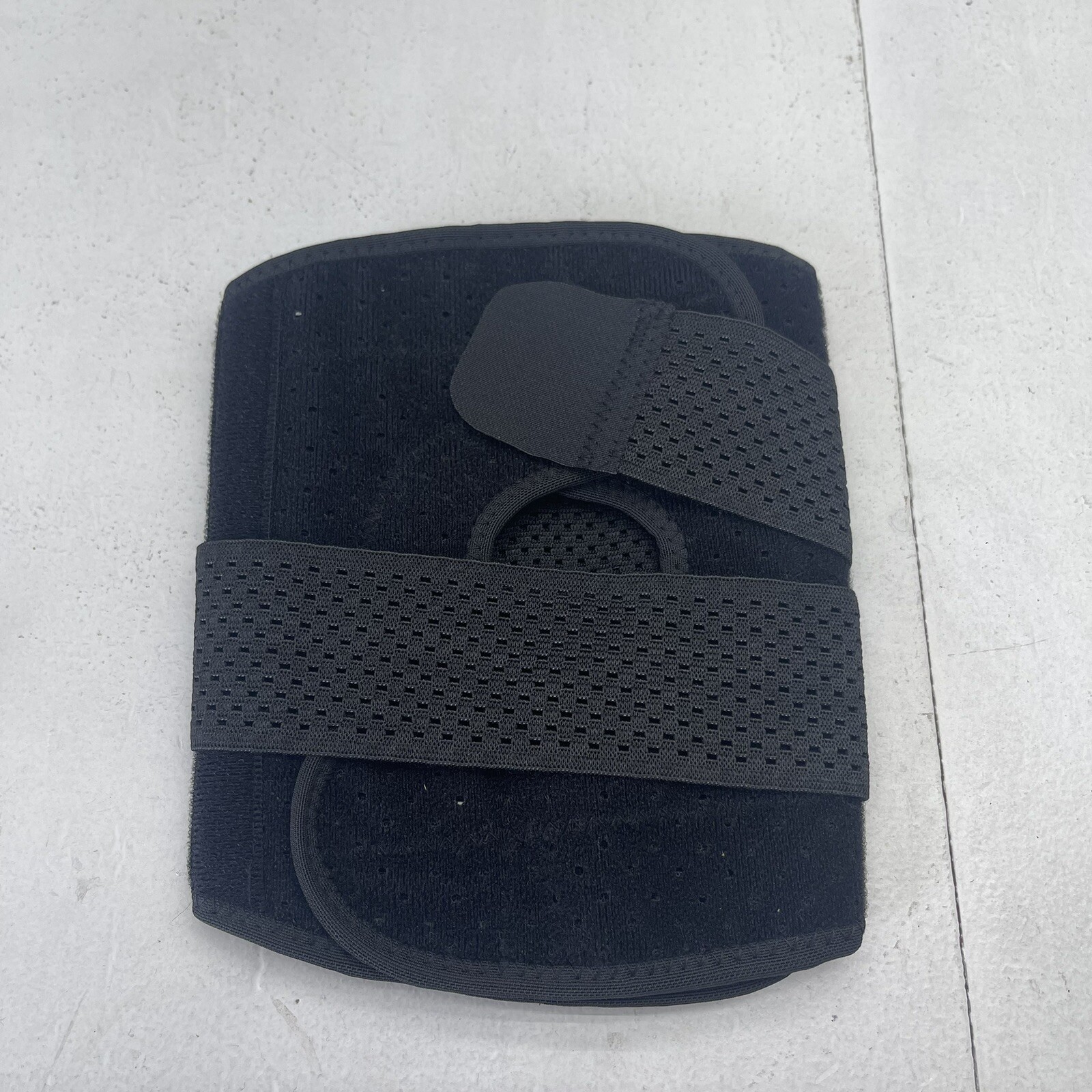 Black Meniscus Spots Knee Pad Brace Unisex Adults Size Large