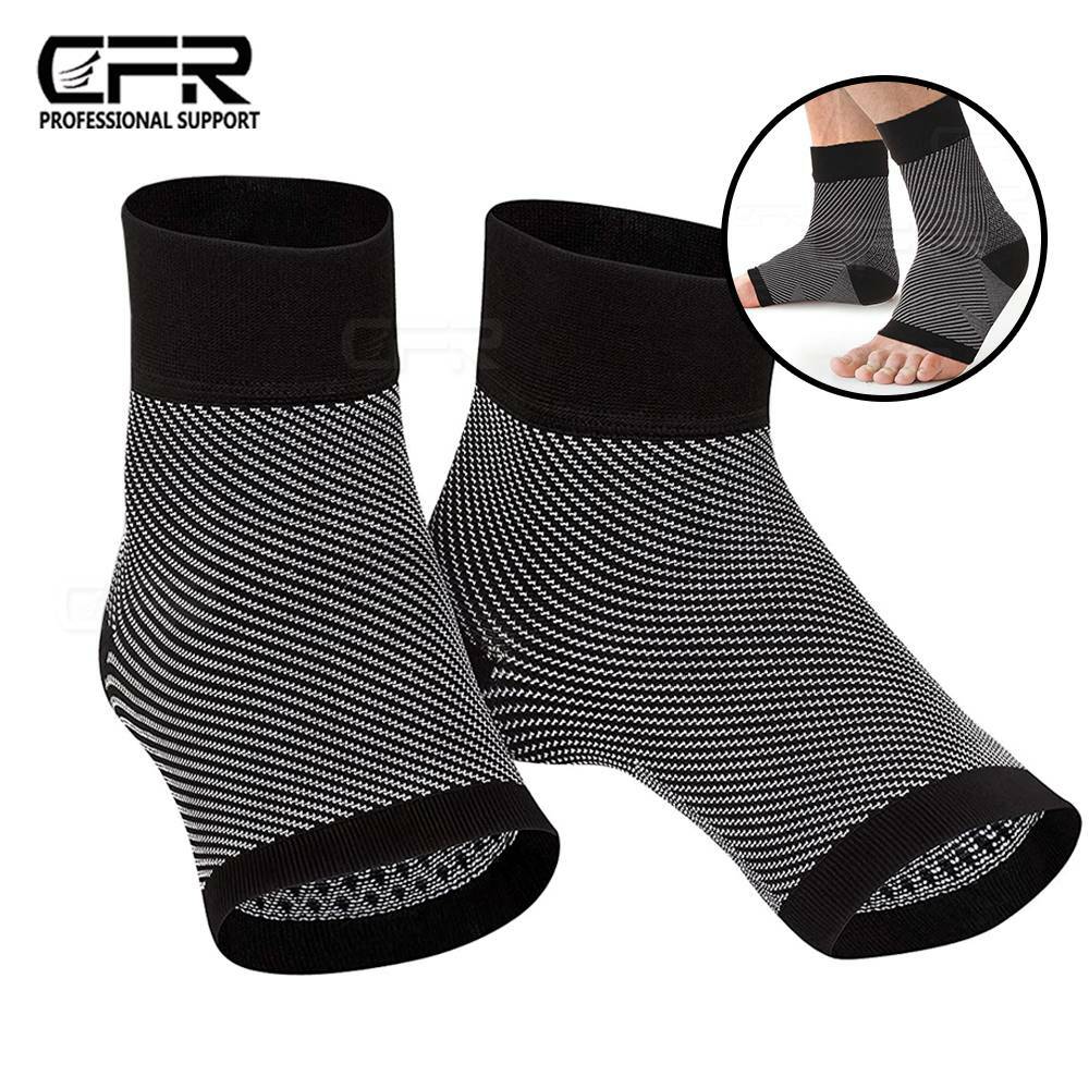 Copper Infused Compression Socks Planter Fasciitis Ankle Support Pain Relief CFR