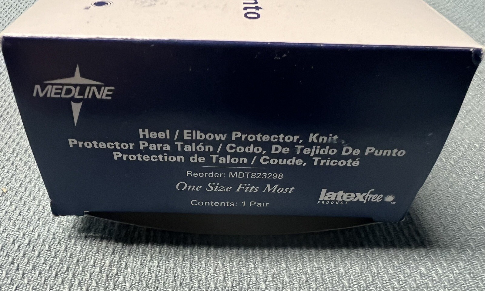Medline MDT823298 Heel / Elbow Protector Knit Support – New, One Size Fits All