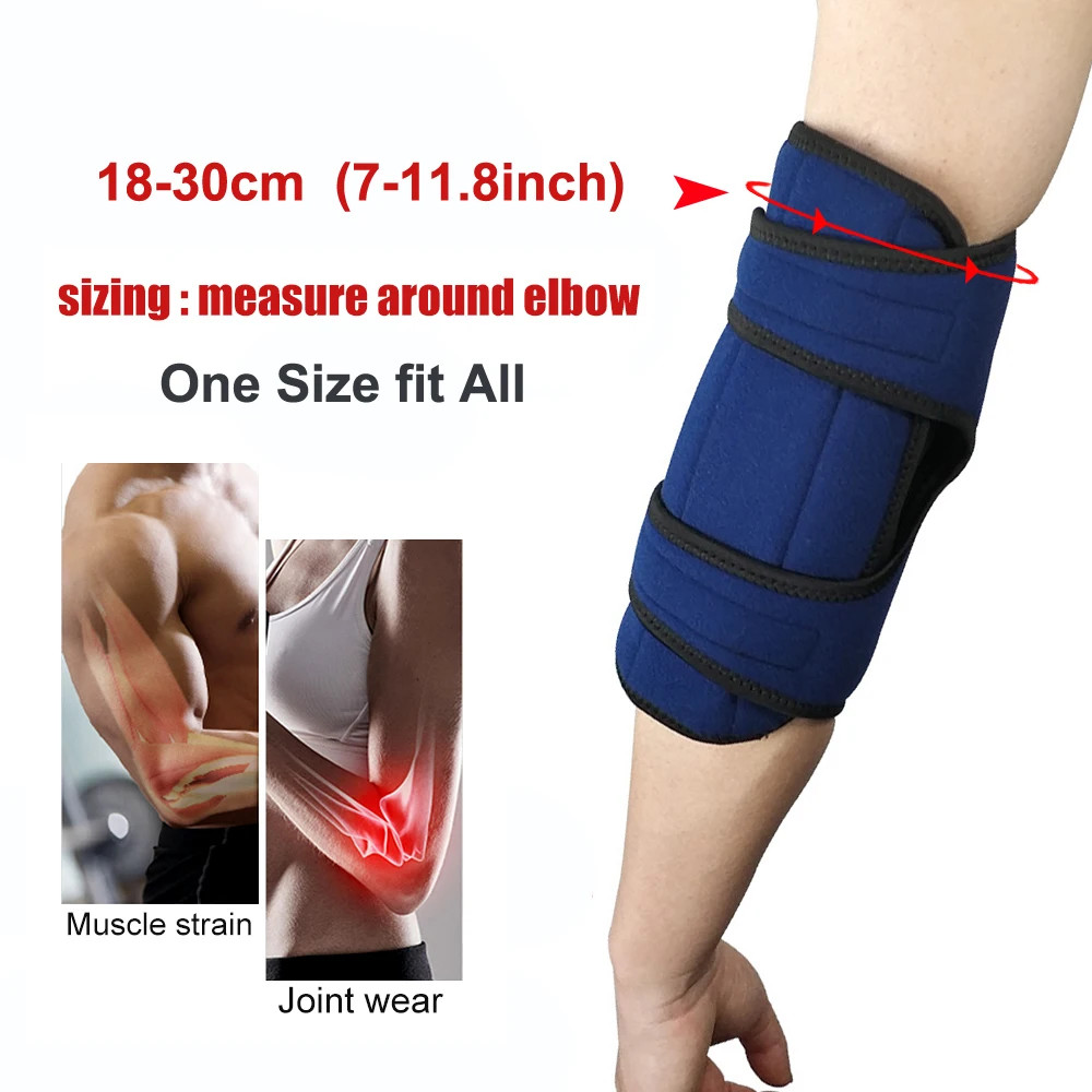 1Pcs Adjustable Elbow Immobilizer Stabilizer Support Brace Splint Cubital