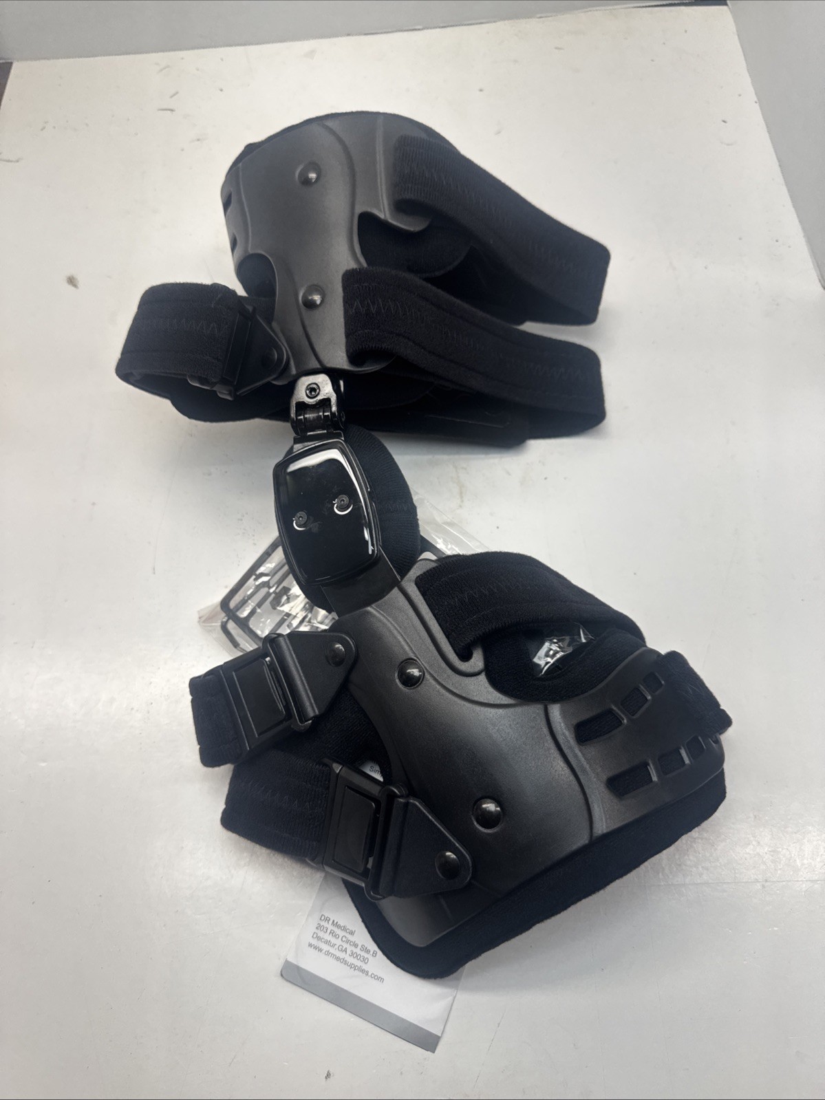 Dr Medical Dual OA Reliever Hinged Knee Brace Left Side Universal KB-138L ENC