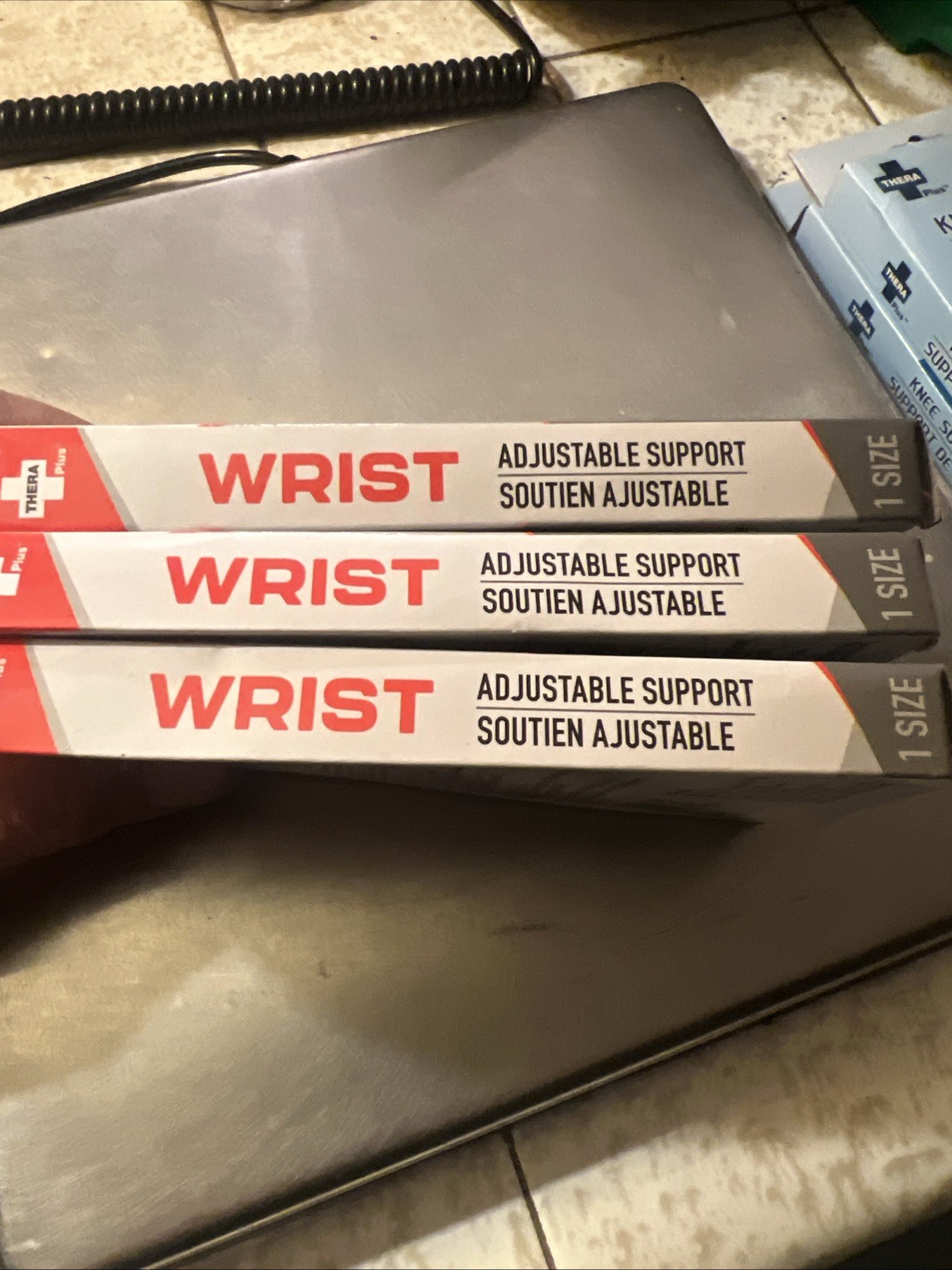 WRIST SUPPORT ADJUSTABLE PROTECTOR THERA 3 Count