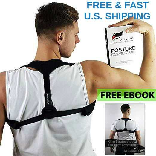 POSTURE CORRECTOR Shoulder Corrector Neck Back Comfortable Alignment PAIN RELIEF