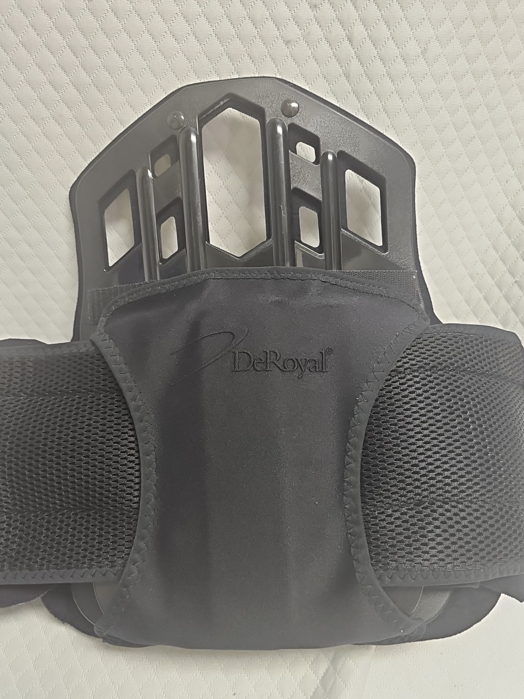DeRoyal MAXAlign Dual Boa-Coiler Adjustable Lumbar Back Brace Black EXCELLENT