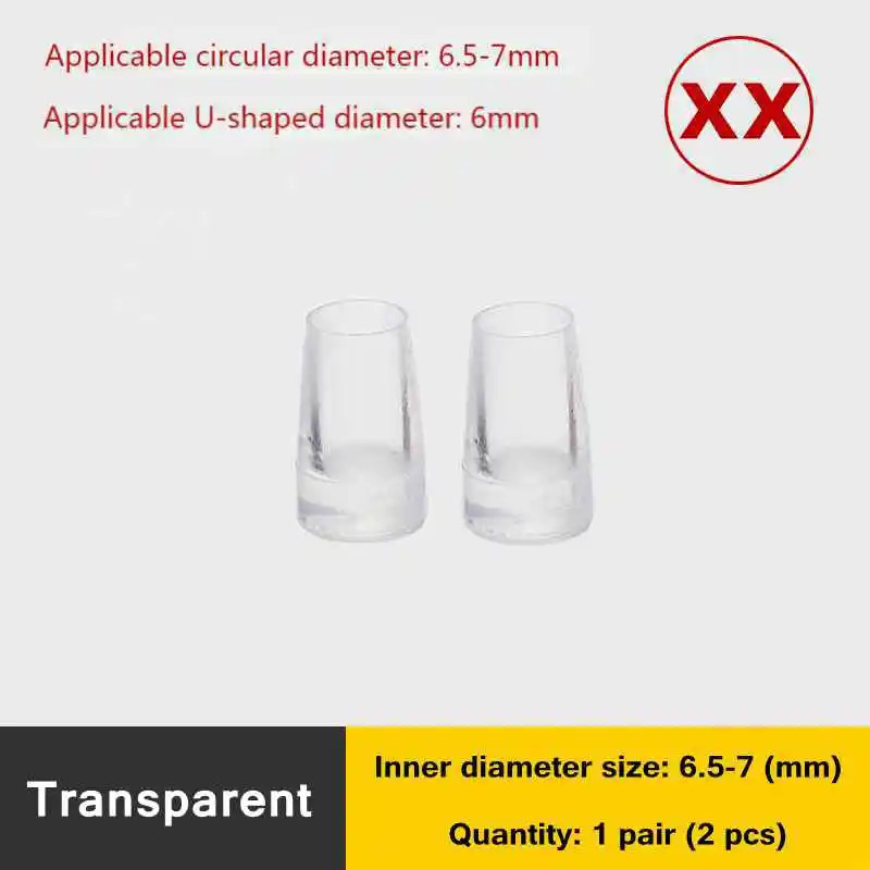 Non-slip Wearable High Heels Cover 2Pcs Round Woman Heels Protective Cover Plast