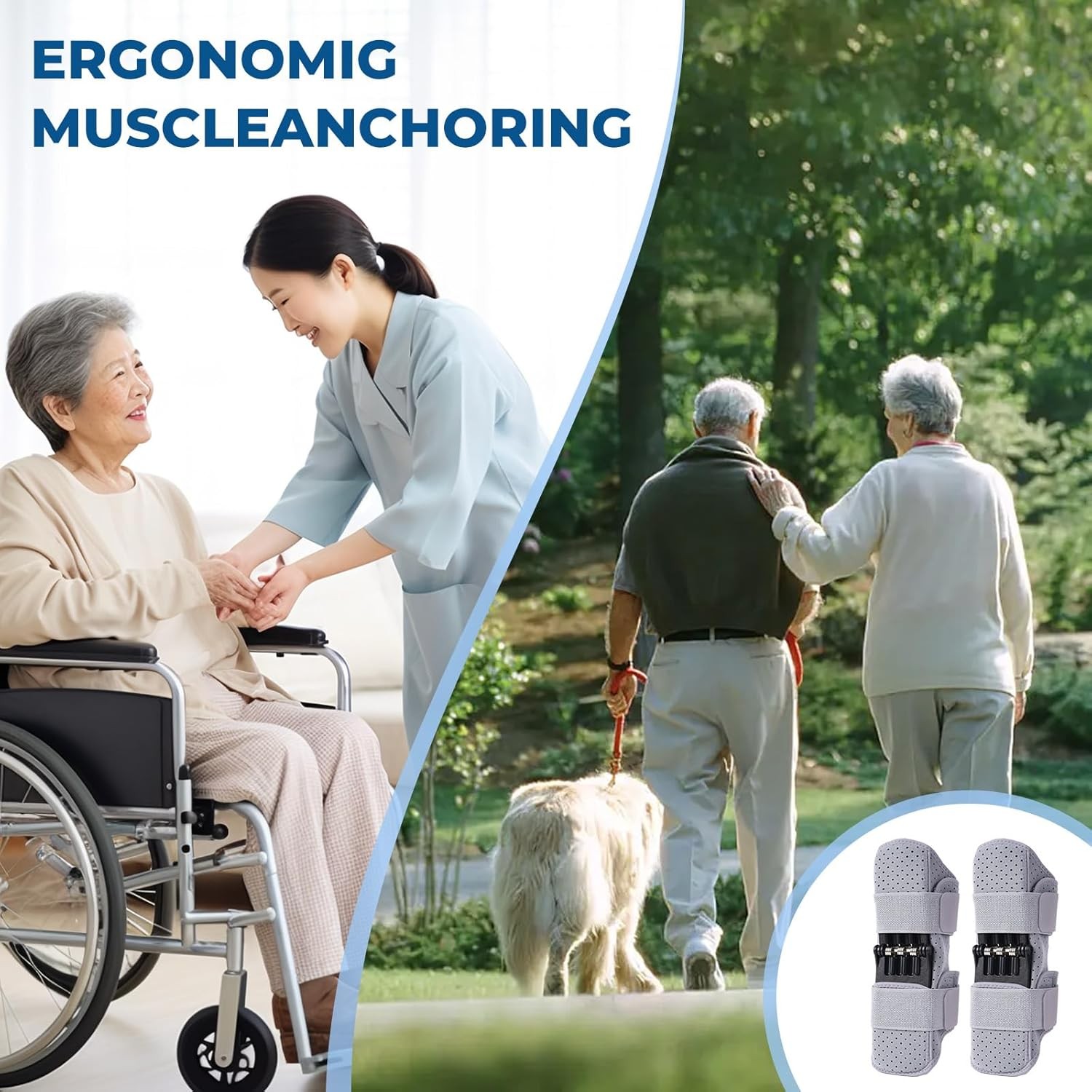 Spring Knee Brace,Knee support,Knee Assist Brace with Dynamic Spring Assistance