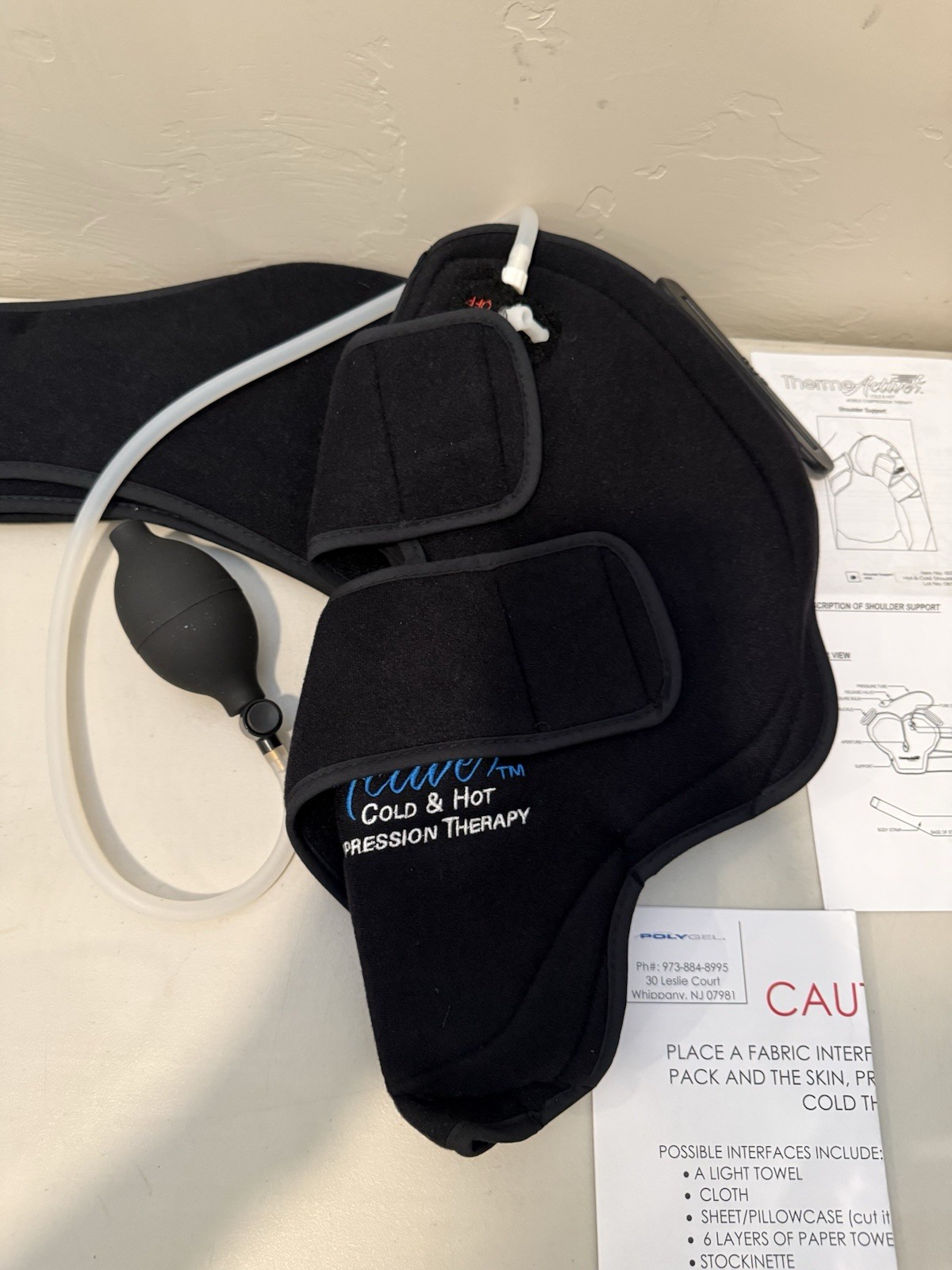 Thermo Active Cold & Hot Mobile Compression Therapy Shoulder Support