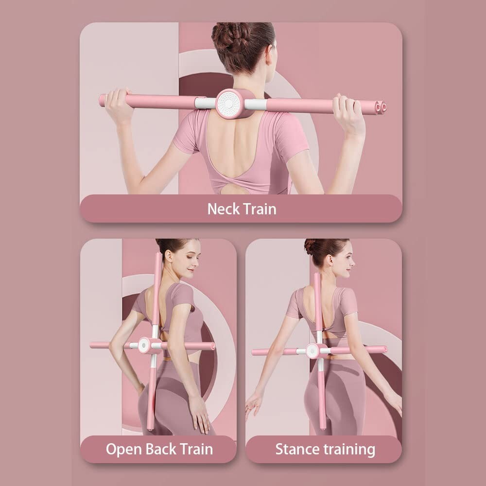 Posture Corrector Yoga Sticks Upper Back Brace Prevent Humpback For Adult & Kid