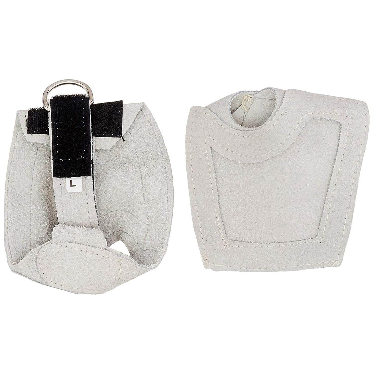 Wheelchair Pushing Fingerless Gloves Suede Material Comfortable Grip