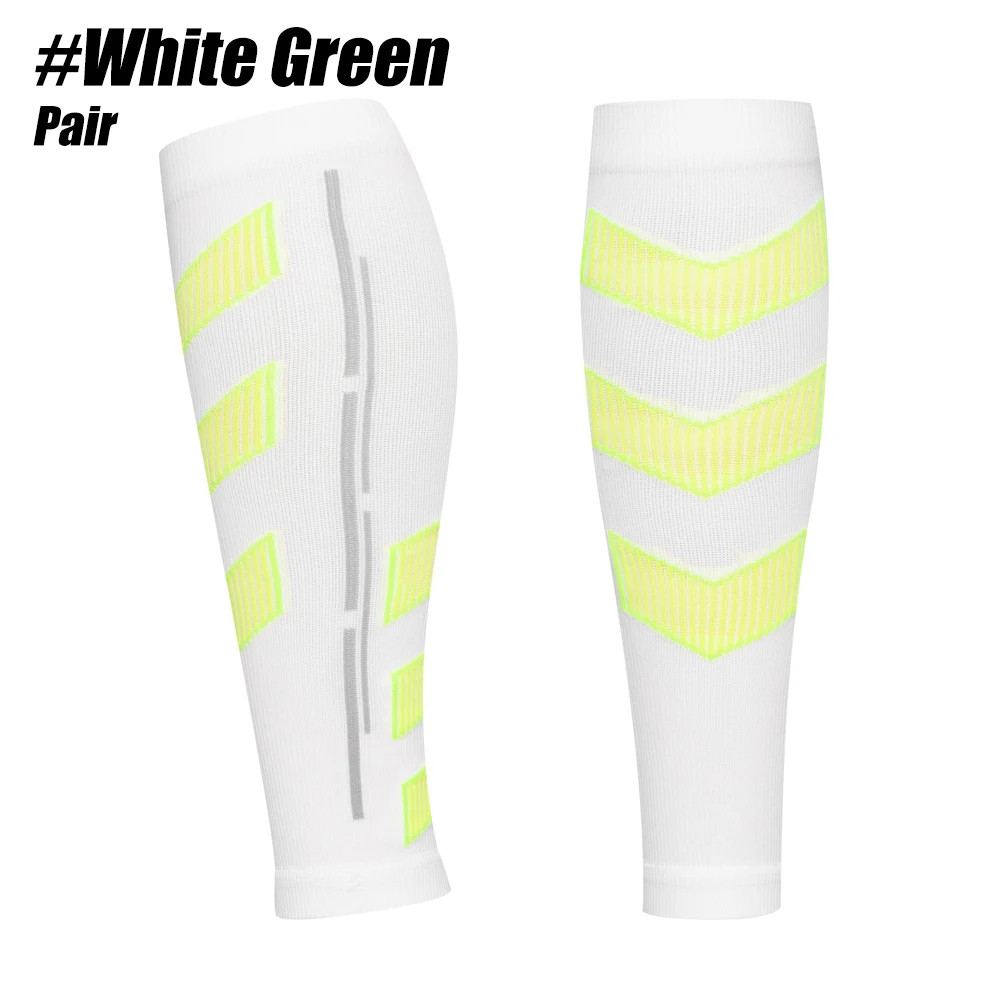 1Pair Calf Compression Sleeves Pair – Leg Compression Socks for Calves Running W