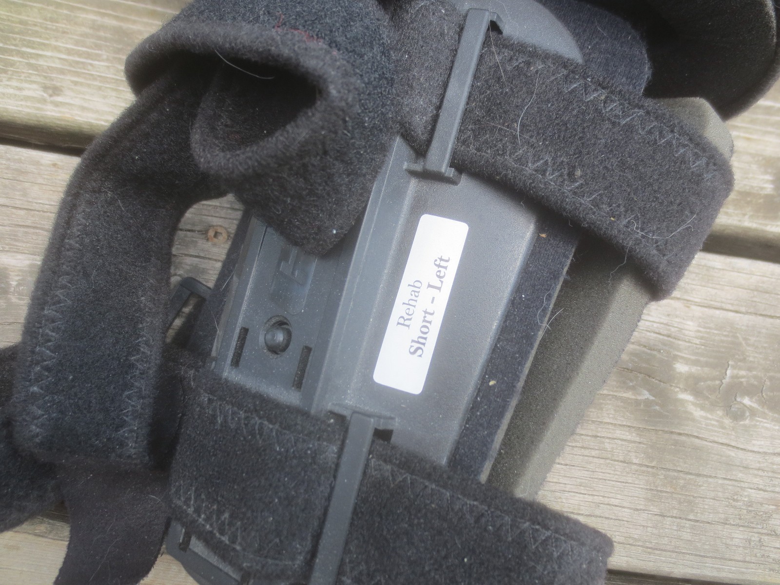GII Rehab Short Left Knee Brace – Fully Adjustable.