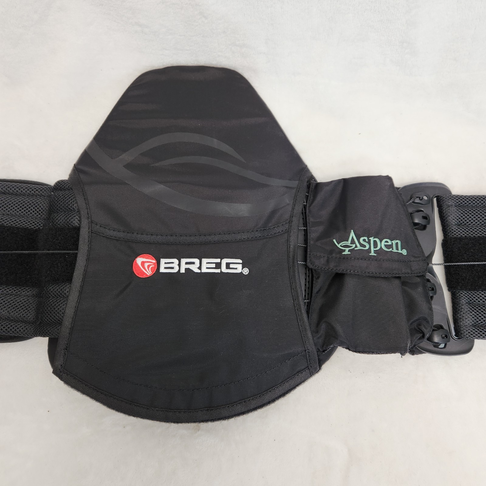 Breg Horizon Aspen LSO Back Brace Lumbar Support Adjustable Unisex With Pads