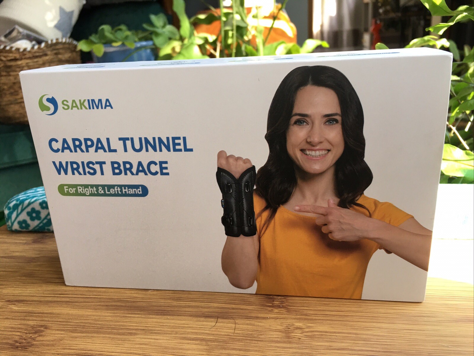 Wrist Brace for Carpal Tunnel~ Adjustable Knob Brace Night Support R & Left Hand