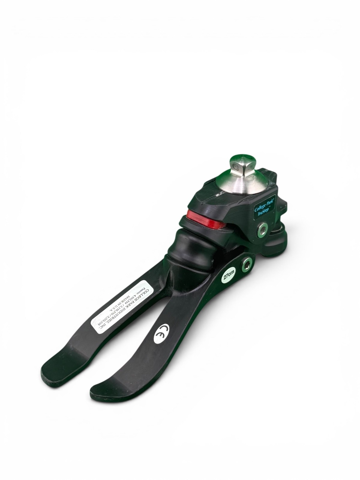 College park Trustep prosthetic foot. Left. Size 27. Category 3. No shell