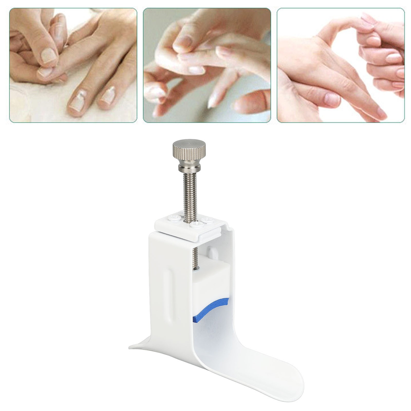 Finger Straightener Splint Adjust Force Curved Aluminum Fixture Finger Support