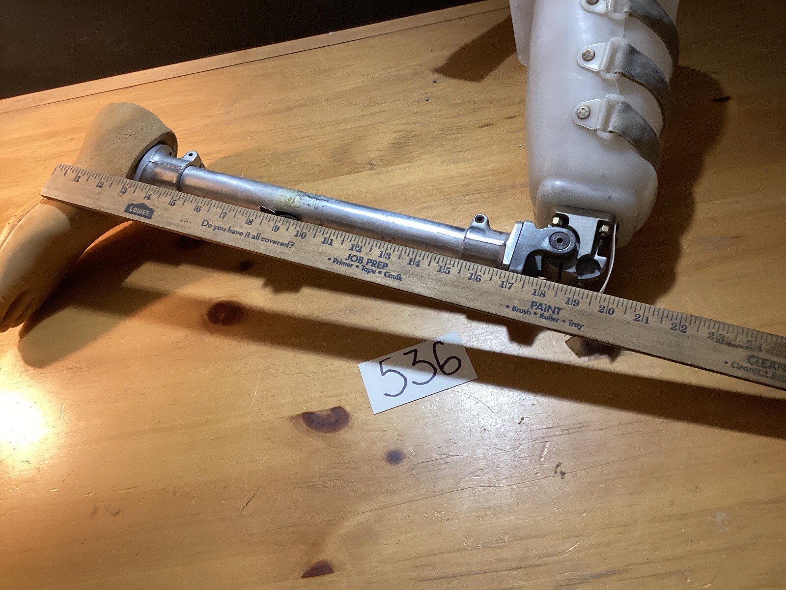Rare Artificial Prosthetic Peg Leg Left Foot See Pictures For Condition / Size