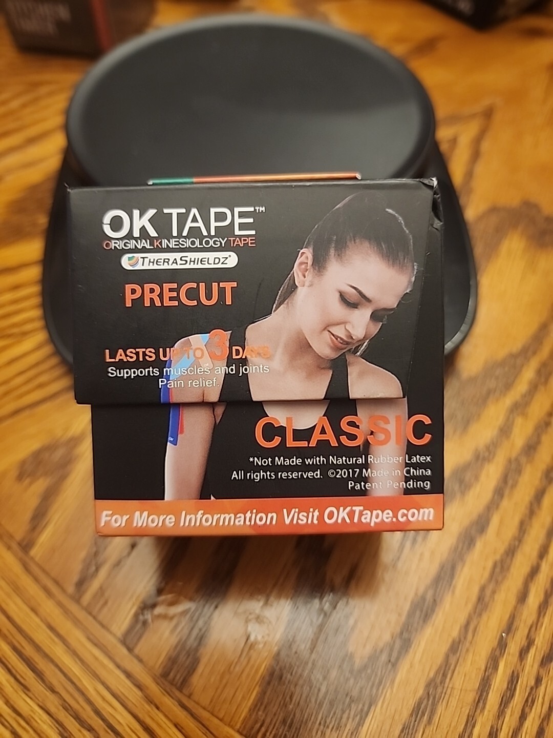 Ok Tape Roll Cotton Kinesiology Therapeutic Elastic Sport Precut 20 Strips 16 ft