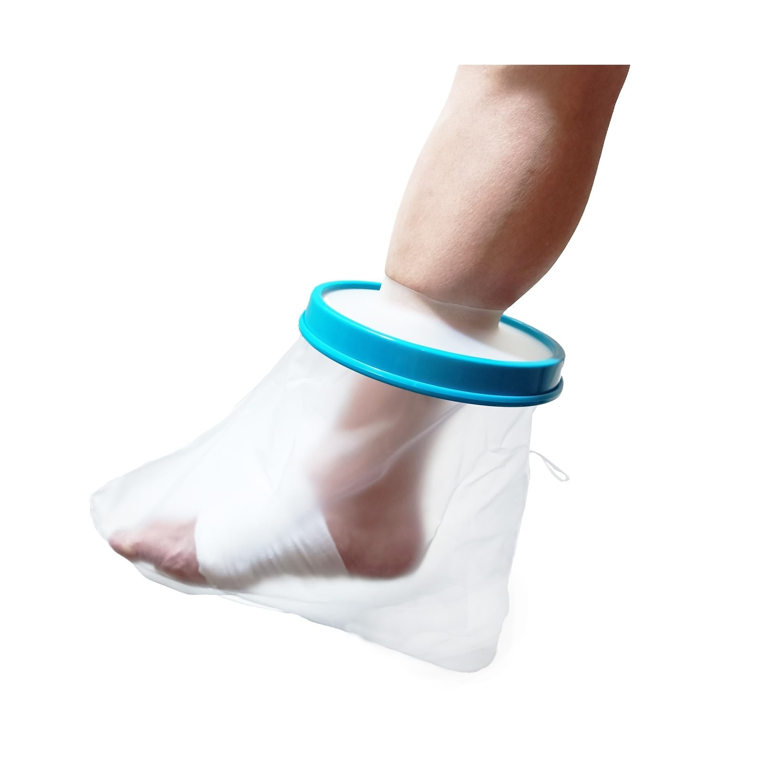 100% Waterproof Foot Cast Cover for Showering, Reusable Adult Foot Cast Prote…