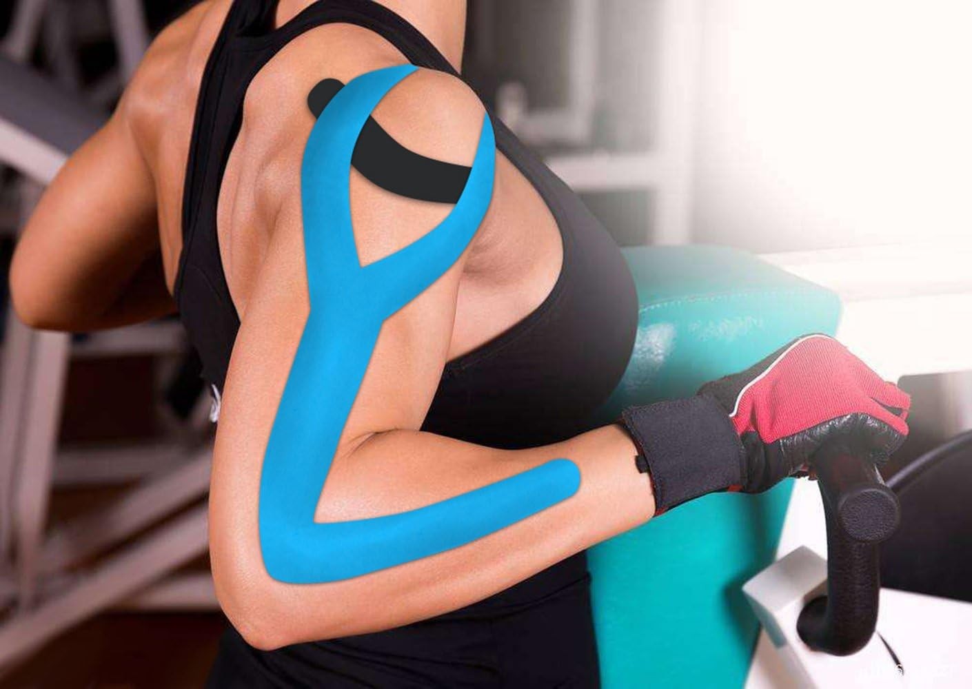 Kinesiology Tape Athletic Sports Muscle Injury Support Waterproof Elastic 2 Inch