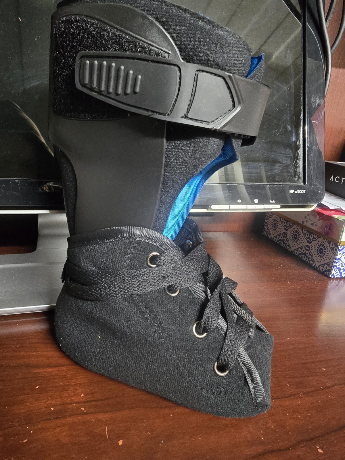 DR Medical The Revolution AFO Adjustable Ankle Foot Brace Support. Right ankle
