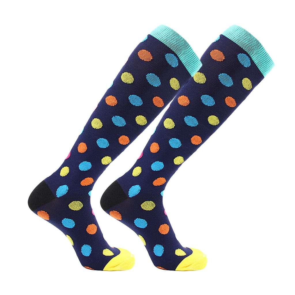 Wide Calf Compression Socks Men Women plus Size Knee High Support 20-30mmhg Sock