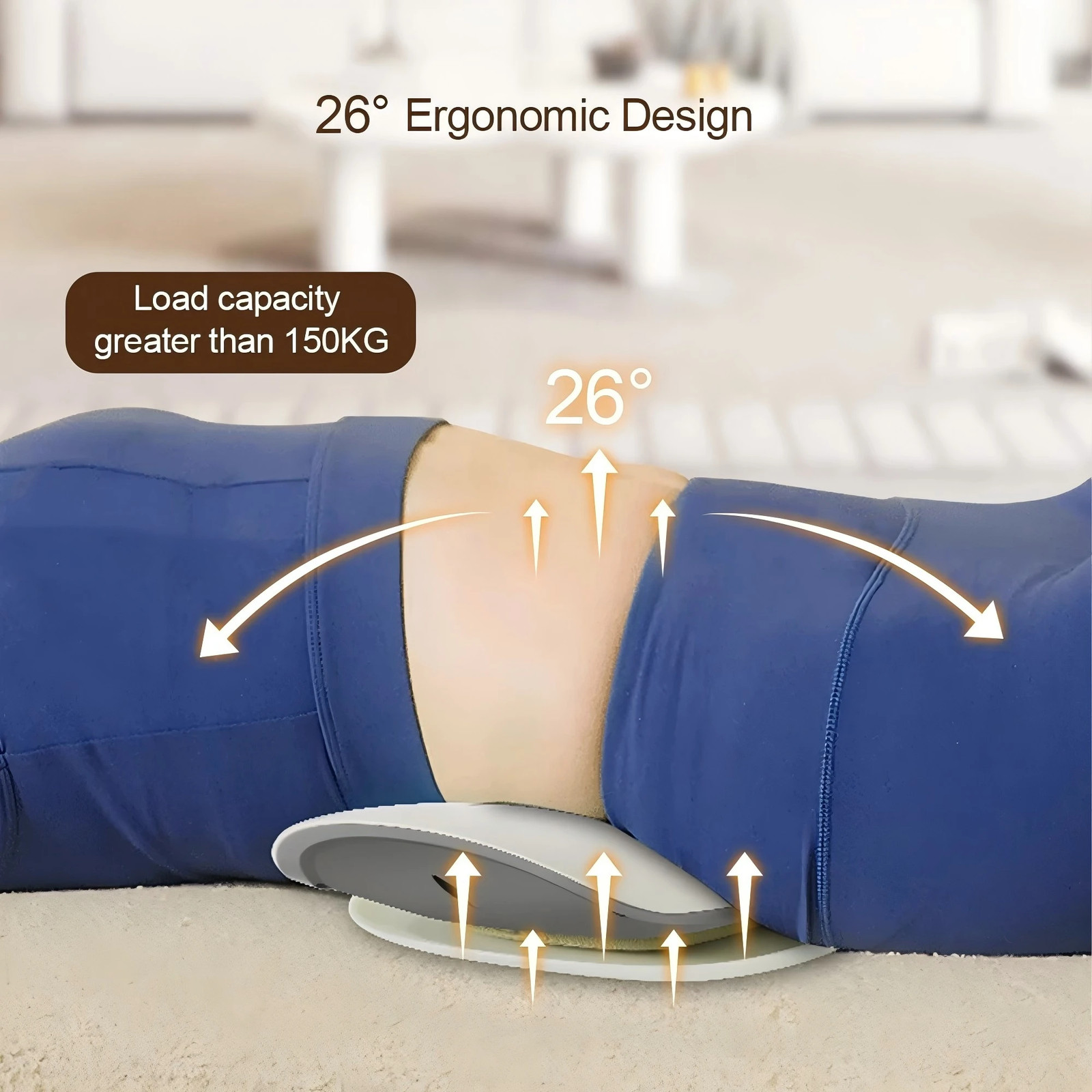 4 in 1 Lumbar Traction Device with Dynamic Airbag Traction Back Stretcher Adjust