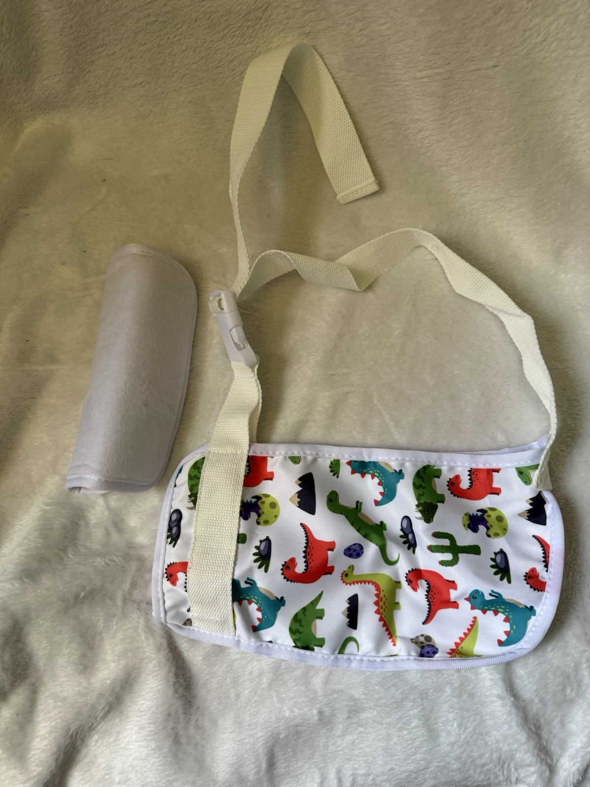 Mobiclinic Child Arm Sling med(11.417”) 6”h Dinosaur Print Washable New