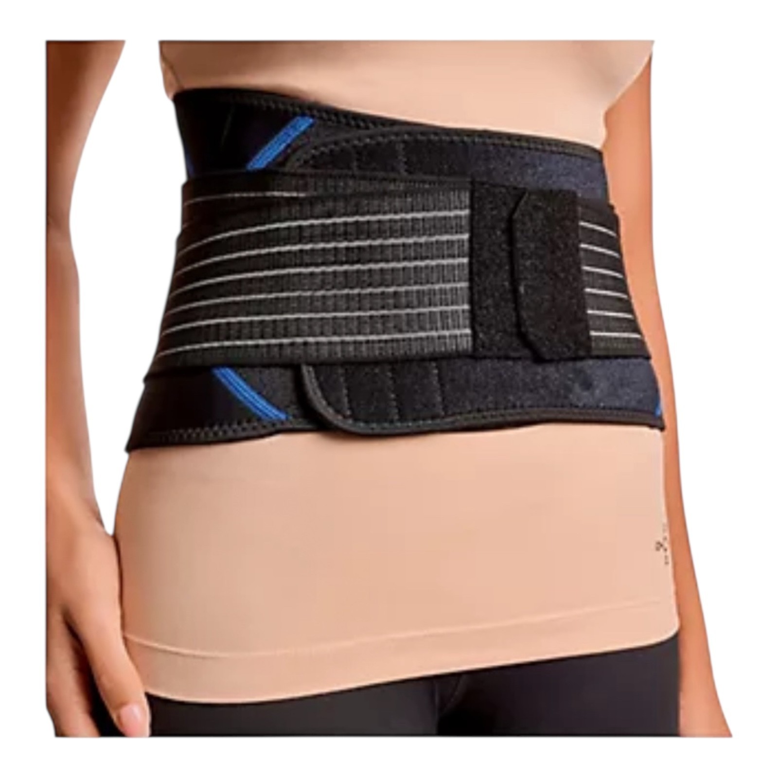 TOMMIE COPPER Low Profile Adjustable Compression Back Brace Infrared Technology