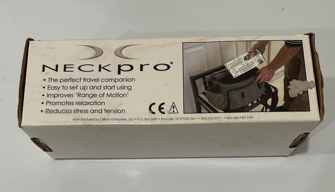 Neck Pro Portable Over the Door Cervial Traction Device Home 1-1/2” Dr. Gilliam