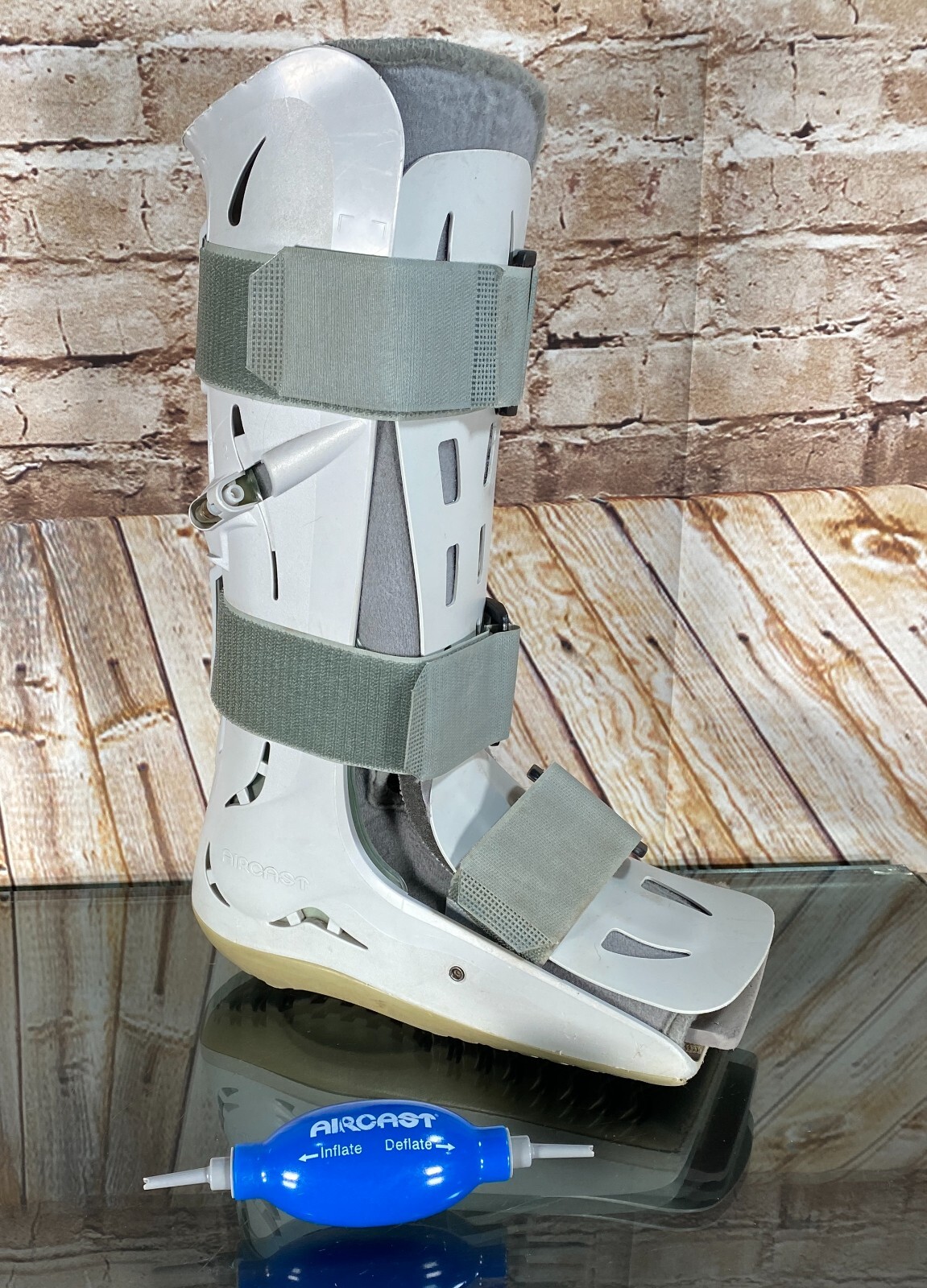 Aircast FP Walker Small Foam Pneumatic Ankle Walking Boot Air Cast Brace Support