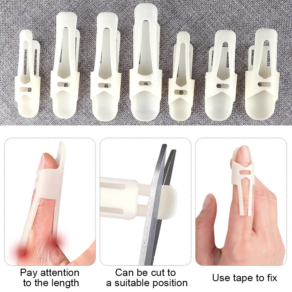 Finger Splints Mallet Brace Plastic Finger Support Immobilizer Joint Protection