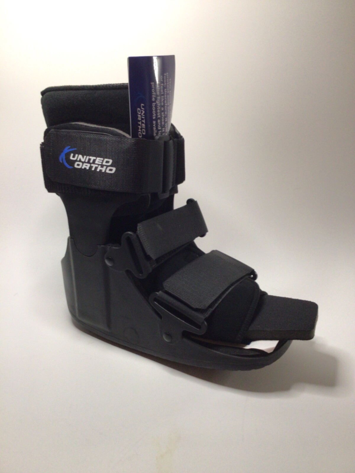 United Ortho SHORT Cam Walker Fracture Boot SMALL Black USA14013