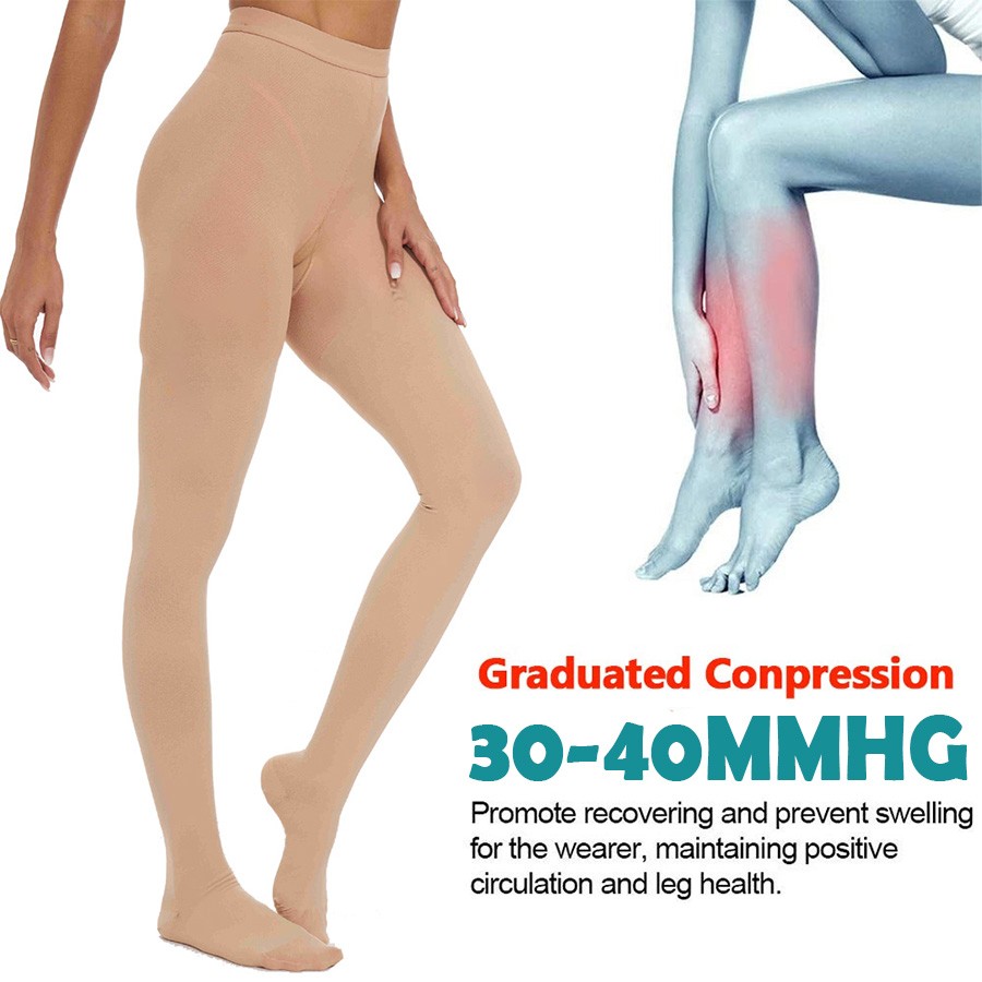 Advanced Graduated Compression Leggings Women | 30-40 MmHg Leggings Tights Pants