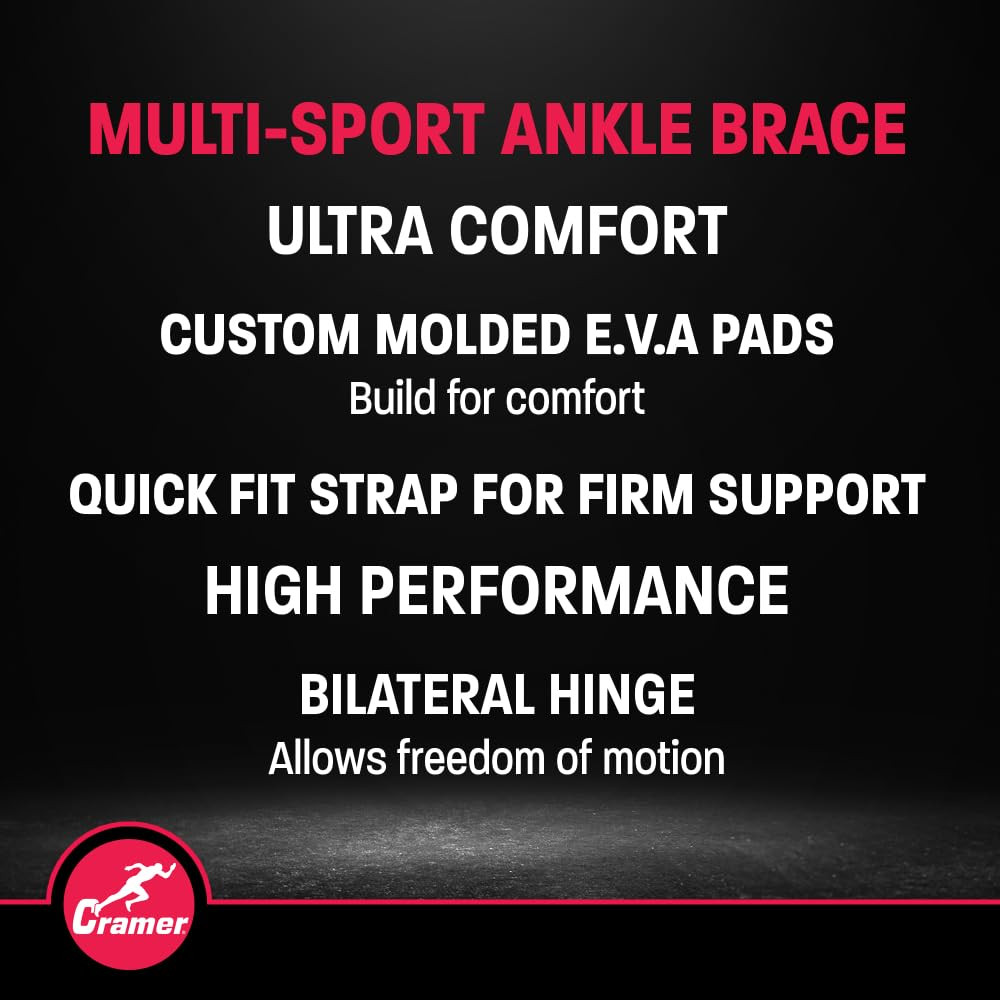 Active Ankle T2 Ankle Brace, Rigid Ankle Stabilizer for Protection & Sprain Supp